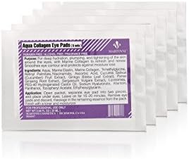 Martinni Collagen Eye Pads, Aqua, 5 Counts