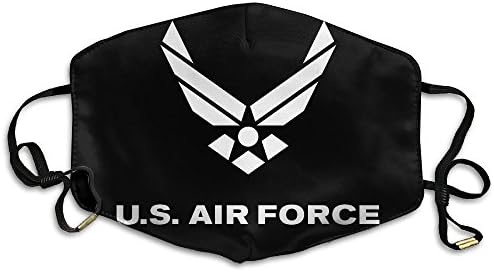 Air Force Symbol Anti Dust Mouth Masks Anti Pollution Face Mask Suitable For Men Women