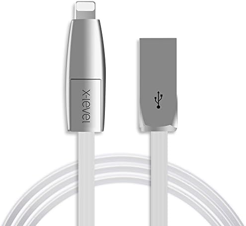 Star Wars USB Cable Rhombus 1 Meter Micro and Lightning Connector for iPhone 7, 6s, SE, iPad Pro, iPad Air 2, iPad mini 4, iPad mini 2, iPod touch (Color Pure Silver)