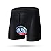 JEPOZRA Men's Cycling Underwear Shorts 3D Padded Bike Shorts Breathable Quick Dry Pants Black (Red,L)