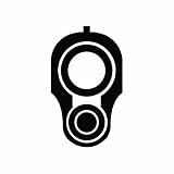 (2x) M1911 Barrell - Black - Sticker - Decal - Die Cut