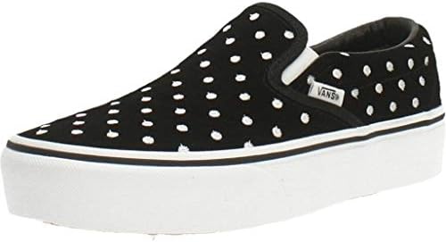 vans suede polka dot platform
