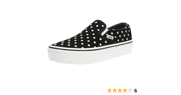 vans slip on dots