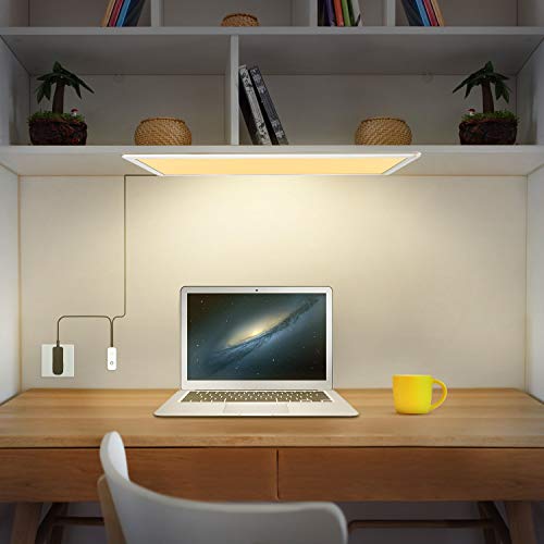 Under Cabinet Light, OxyLED Dimmable Under Counter Lighting, Extra Large LED Panel Light for Kitchen Closet, Art Studio, Attic, Office,Cupboard (12W, 750lm, Warm White 3000K) - Thumbnail 4