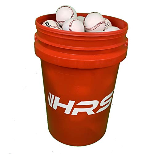 Hit Run Steal Bucket with Practice Baseballs (24 Baseballs) - Thumbnail 4