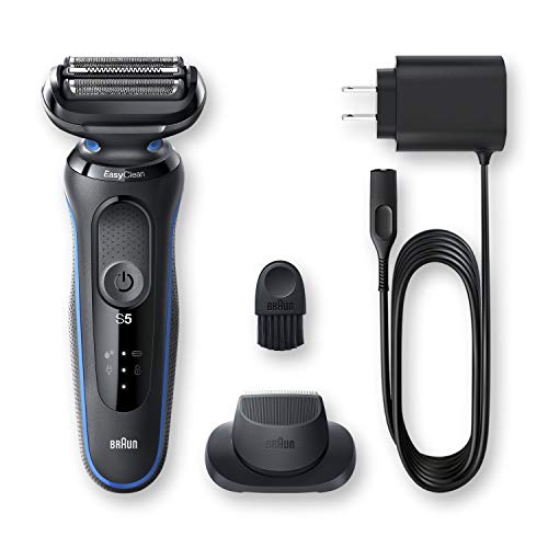 rechargeable electric shaver braun mgk3980 led black