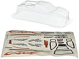 Team Associated 21074 Clear Body with Window Masks and Decal Sheet