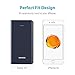 ROMOSS 10000mAh Slim Portable Charger, 2-Port Power Bank Compatible for Samsung Galaxy A5/A3/J5, S9/S8/S7, iPhone X/8/7/6 and More (Dark Blue)