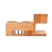 Compatible with Apple Watch Stand USB Charging Stand -Hunter-k Phone Stand with 3 USB Charging Port Bamboo Wood Charging Dock Station for Apple Watch SE/6 5/4/3/2/1 iPhone 12/11 Pro Max/X/XS/XR/Xs