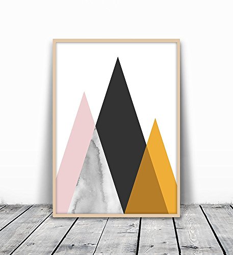 Mid century art print, midcentury modern art, mid centu…