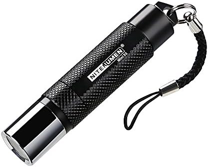 Nitenumen Mini 02 Keychain Flashlight CREE XP-G2 LED 130 Lumens, Mini Torch AAA Battery Pocket Penlight Portable Emergency Light