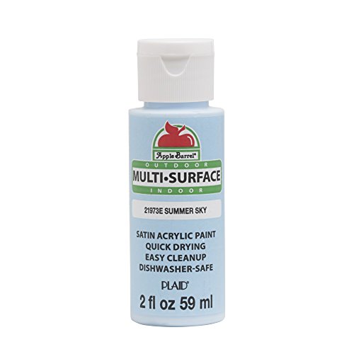 Apple Barrel 21973E Multi Surface Acrylic Paint, 2 oz, Summer Sky
