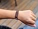 bayite Replacement Leather Bands for Fitbit Flex 2, Chocolate Brown