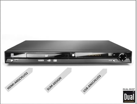 Dual 111 Dvd Player With Hdmi And Usb Port Amazon De Elektronik
