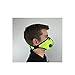 RZ Mask M2 Mesh Air Filtration Face Protection Dust Mask with 99.9% Effective Carbon Filters for Woodworking, Construction, X-Large, Safety Green