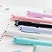CHUANGLI 6PCS Cute Cat Pens Kawaii 0.5mm Black Ball Point Gel Pen for School Office Supplies
