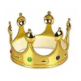 Gold Queen King or Prince Crown