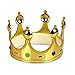 Gold Queen King or Prince Crown