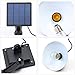 Kyson Outdoor Solar Powered Shed Light Pendant Lamp Vintage Hanging Edison Bulb Barn Light for Garden Porch Umbrella (Style 1)
