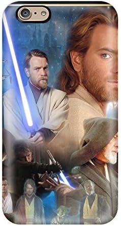 Danrobertse Iphone 6 Well-designed Hard Case Cover Star Wars Ewan Mcgregor Anakin Walker Hayden Christensen Obi-wan Kenobi Protector For Raygarrettys