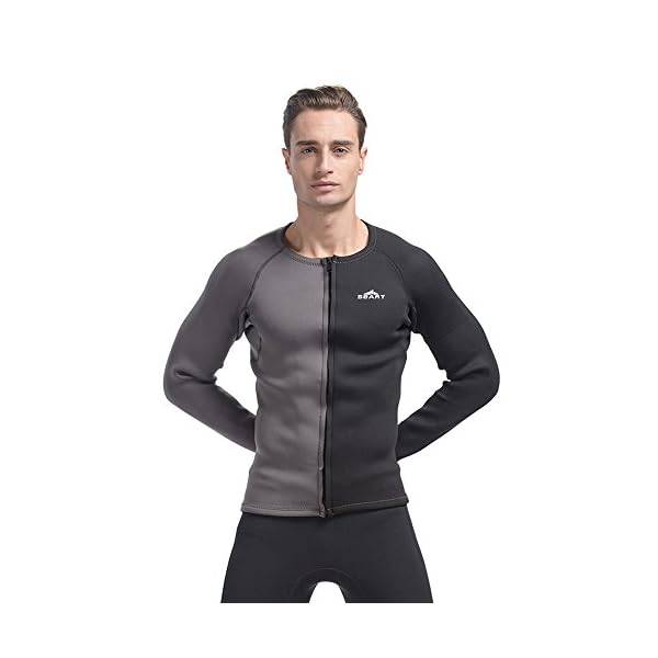 Mens-Premium-Neoprene-3mm-Waterman-Wetsuit-Jacket