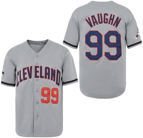 Amazon.com: Yseohb Men's Ricky Vaughn 99 Movie Baseball Jersey,90s