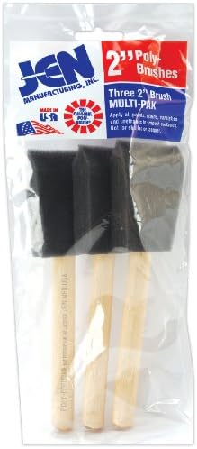 Poly-Sponge Brushes 3/Pkg-2" Width