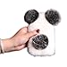 Aikeduo For IPhone6 6s case 4.7 Inch Bling luxury Cute Warm Handmade Panda Bear Furry Soft Rabbit Fur Hair Iphone 6 3d Case Cover (panda)
