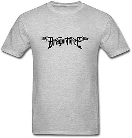 RrelmY Men's Dragonforce Logo T shirts