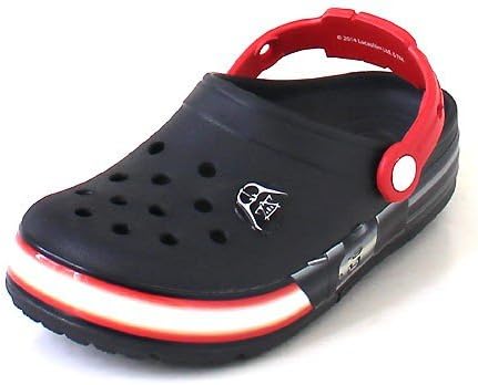 black flame crocs