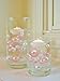 2 Packs Blush Light Pink/Rose Gold & White Pearls - No Hole Jumbo/Assorted Sizes Vase Decorations - to Float The Pearls Order The Floating Packs from Options Below