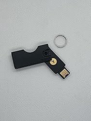 Designz3D Yubikey Protector Flip Case Keychain