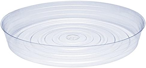 Clear Plastic Pot Saucer for Garden Pots and Bags (Top Diameter 21in.)
