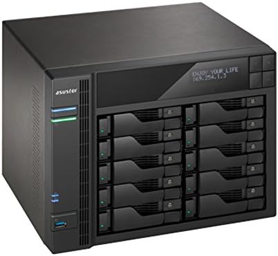 Asustor AS7010T - Servidor NAS, Color Negro: Amazon.es: Informática