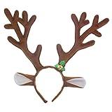NEARTOP Christmas Deer Reindeer Antlers Headband - Christmas Holiday Party Decoration