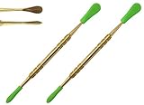 Gold Wax Carving Tool Pipe Poker Stainless Steel with Silicone Tip Covers 4.75
