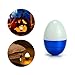 Night Light for Kids, Lammcou Egg Light Tumbler Nursery Children Night Light Mood LED Flashlight Light Lamp Toy Mini Christmas Holiday Gift Handheld Night Light for Baby Adults Kid Children-Blue