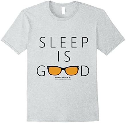 Mens Sleep is Good 3XL Heather Grey