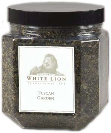 Tuscan Garden Fine Herbal Tea, Loose Tea Canister, White Lion Tea