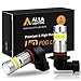 Alla Lighting 9145 LED Fog Light Bulb 2800lm Xtreme Super Bright H10 9145 LED Bulbs 9145 Fog Light High Illumination COB-72 LED 9145 Bulb 9140 9045 9145 H10 LED Fog Lights - 6000K Xenon White primary