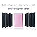 Polanfo Power Bank Universal Ultra Compact 8000mAh External Battery for Smartphone & Tablets-Pink