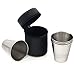 LQZ(TM) 4-Pack Camping Stainless Steel Cup