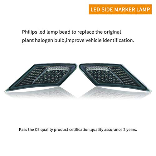 OEM SMD Led Technology ECE Side Marker Lamp For 2012-2019 TOYOTA 86 / GT86 / SUBARU BRZ/Scion FR-S (Smoke Lens With Amber Light)