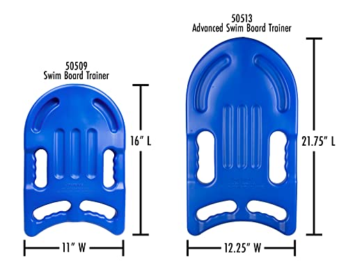 Poolmaster 50509 Advanced Kickboard Swim Trainer and Swim Aid, Small , Blue