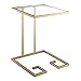 Carolina Chair and Table Alston Accent Table, Gold