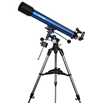 Meade Instruments 216003 Polaris 90 EQ Refractor Telescope (Blue)