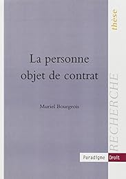 La  personne objet de contrat