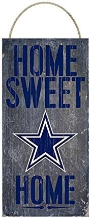 Dallas Cowboys Home Sweet Home Distressed Vintage Sign for Football Sports Fan Wall Decor CHOOSE YOUR TEAM!!! (Cowboys)