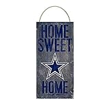 Dallas Cowboys Home Sweet Home Distressed Vintage Sign for Football Sports Fan Wall Decor CHOOSE YOUR TEAM!!! (Cowboys)