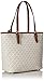 Michael Kors Women's Jet Set Item Medium Tz Snap Packet Tote, Vanilla
